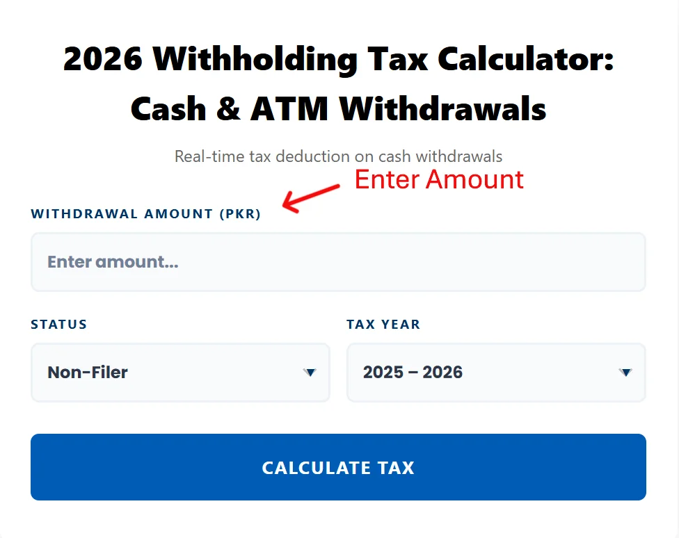 Enter Amount