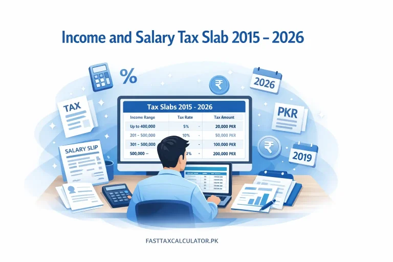 Income and Salary Tax Slab Pakistan Featured Image