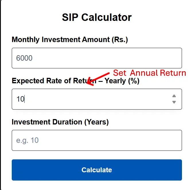 Set Annual Return