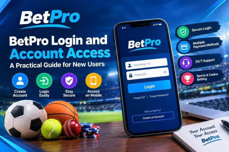 BetPro Login and Account Access